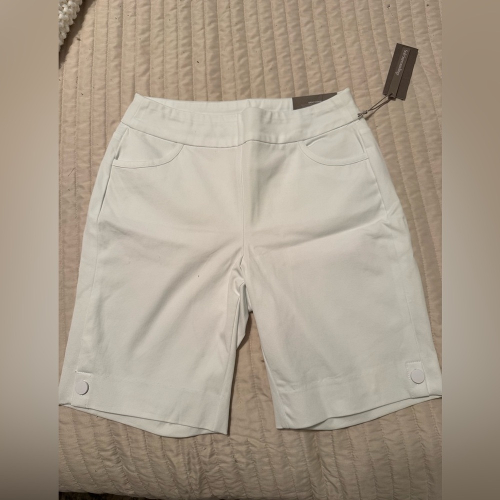 Women's White Shorts